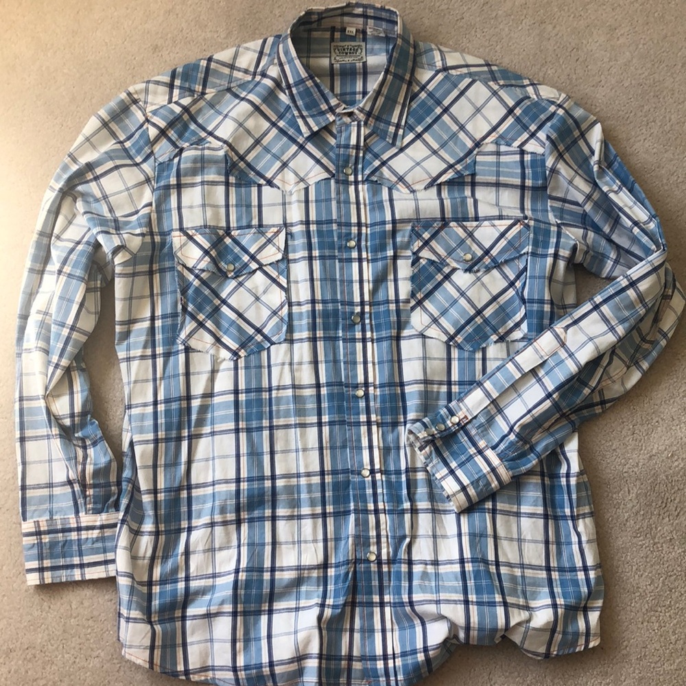 Men’s Vintage cowboy button up